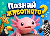 Познай животното – диви, домашни и странни животни
